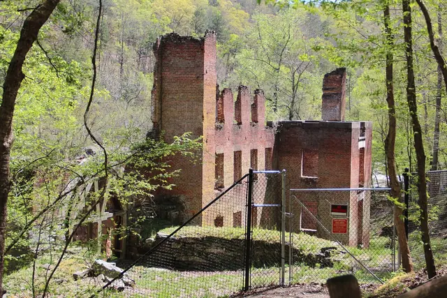 Brick mill ruins at Sweetwater Creek State Park