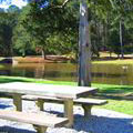 Picnic and Lake at A. H. Stephens Park