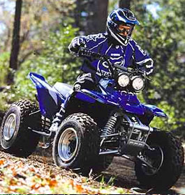 ATV Driver in Georgia Forest