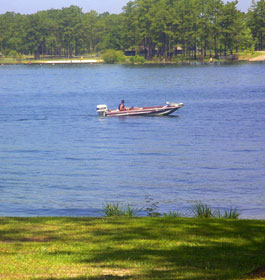 Boating at Lake Seminole