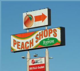Peach Shops at Byron