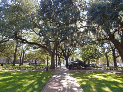 Calhoun Square in Savannah GA