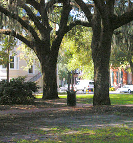 Calhoun Square in Savannah Georgia