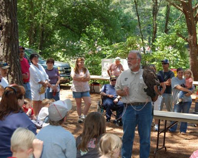 Bird of Prey Program at Charlie Elliott Wildlife Center