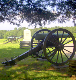 Canyons and Monuments at Chickamaugua Battlefield