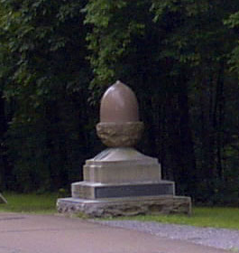 Civil War Monument on Battlefield