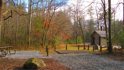 Deep Hole Recreation Area Campsite