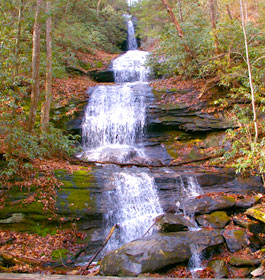 Desoto Falls Waterfall