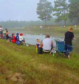 Fishing at McDuffie PFA