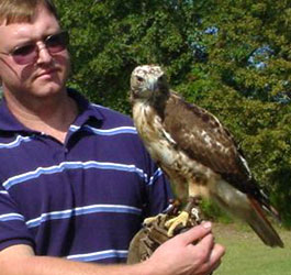 Falcon Show at George T Bagby State Park