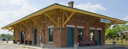 Gordon Depot building outside