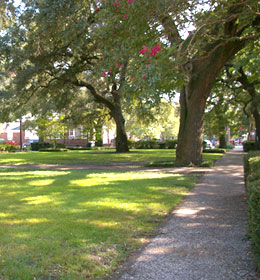 Greene Square in Savannah Georgia