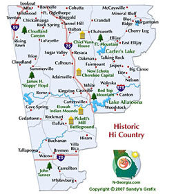 Historic High Country Travel Region