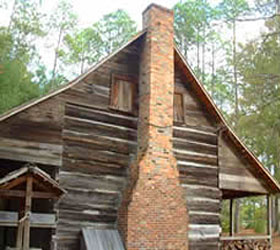 Old house at Historic Village