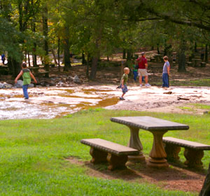 Playing at Hurricane Shoals Park