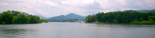Lake Chatuge in Hiawassee