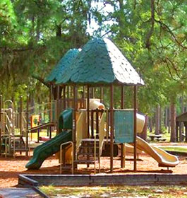 Playground at Laura S Walker State Park
