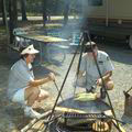 Campfire at Little Ocmulgee State Park