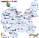 Magnolia Midlands GA Travel Region Map and Info