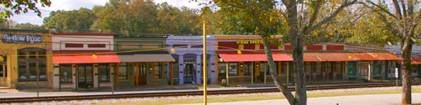 Historic downtown Maysville Georgia