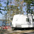 RV camping at Mistletoe State Park