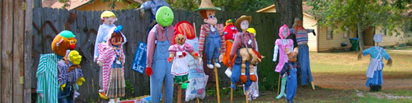 NE Georgia Mountains Scarecrows