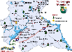 Printable NE Georgia Mountains Travel Region Map