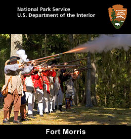 Fort Morris at Georgia coast