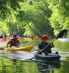 Canoeing on the Oconee River