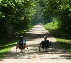 Silver Comet Bike Trail in Pauling County