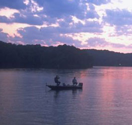 Fishing at Red Top Mountain State Park