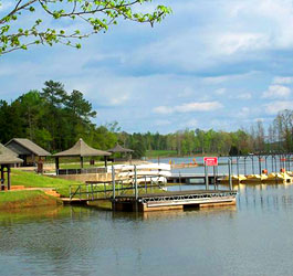 Lake at Richard B Russell State Park