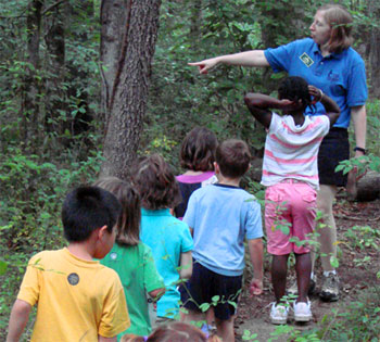 Sandy Creek Nature Center School Class Tour
