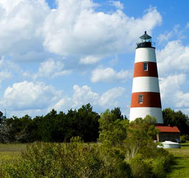 Lighthouse at Sapelo Island