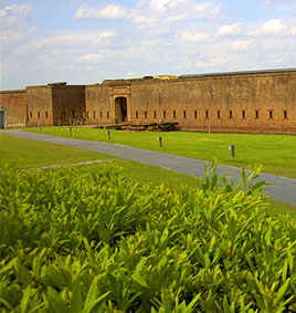 Old Fort Jackson in Savannah GA