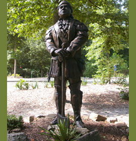 Sawnee Mountain Preserve Indian Statue