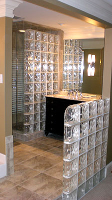 Glass Blocks by Dickie Done Right - Georgia Tile Setter