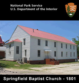 Springfield Baptist Church in 1801