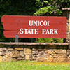 Unicoi State Park sign