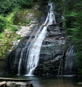 Waterfall at US Forest in Georgia