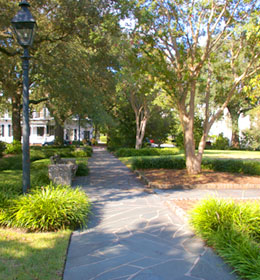 Washington Square in Savannah Georgia