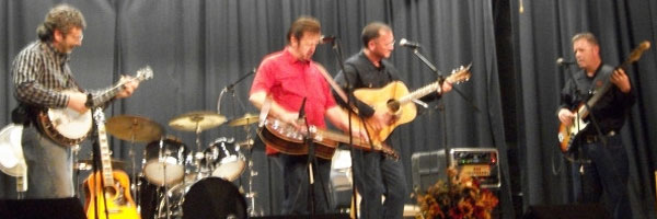 Musicians playing at Woodbine Opry